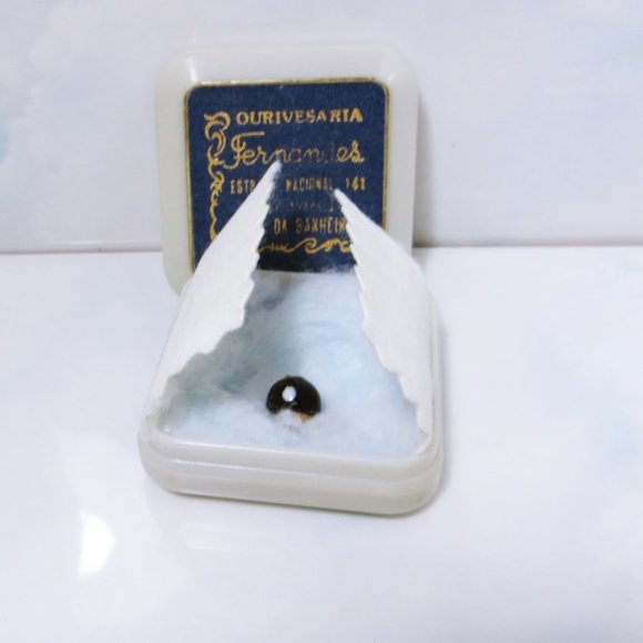 Fernandes ~OURIVESARIA ~ 18k & Black Enamel Bead Charm - Picture 4 of 4